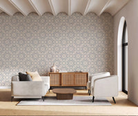 Abstract Geometric Lattice Art Wallpaper⁠
