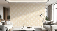 Minimalist Botanical Motif Wallpaper⁠