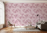Blush Botanical Silhouette Wallpaper⁠