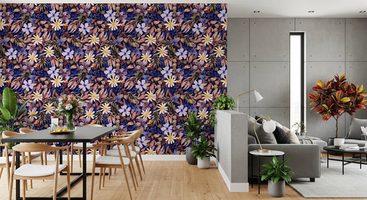 Vintage Garden Impressionism Wallpaper⁠