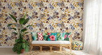 Autumn Harvest Botanical Wallpaper⁠