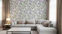Painterly Spring Wildflower Trail Wallpaper⁠