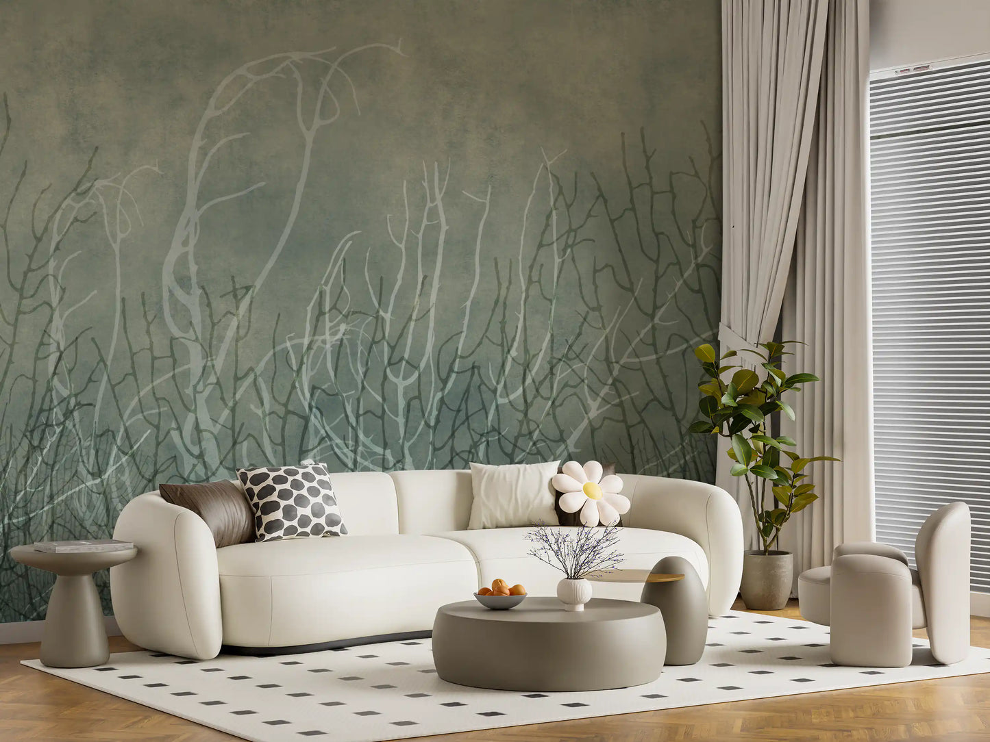 Sea Fans - Glacial Waters Wall Mural