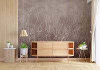 Sea Fans - Mauve Plum Wall Mural