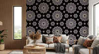 Ethereal Petal Bloom Pattern Wallpaper⁠