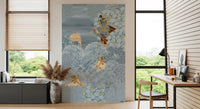 Krishna Enchanted Forest Wall Mural