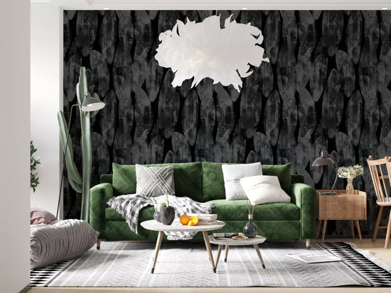 Urban Shadows Painterly Expression Wallpaper⁠