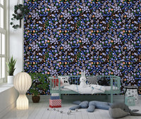 Boho Garden Blooms Wallpaper⁠