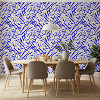 Dynamic Cobalt Motion Pattern Wallpaper⁠