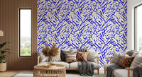Dynamic Cobalt Motion Pattern Wallpaper⁠