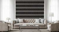 Minimalist Vertical Arch Lattice Wallpaper⁠