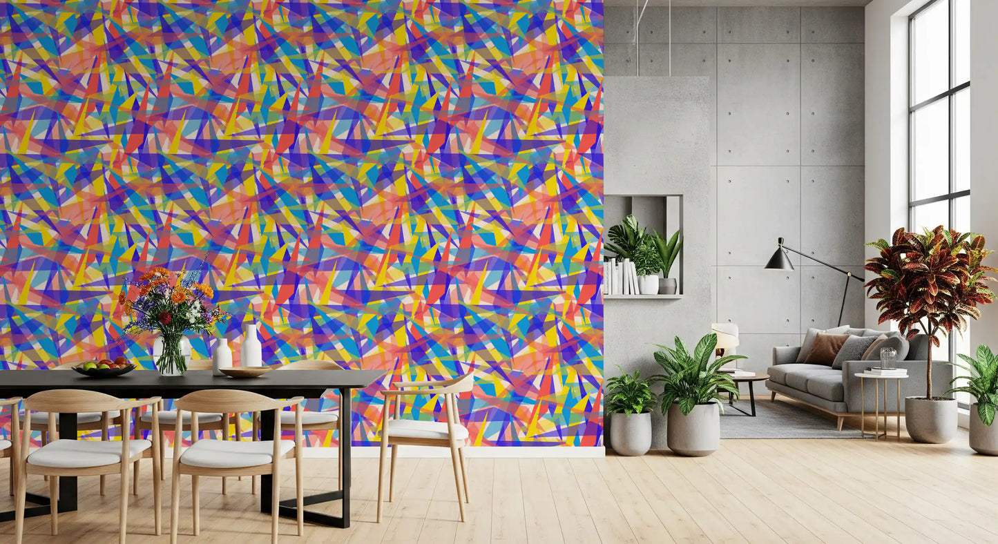Abstract Prism Fragmentation Wallpaper⁠