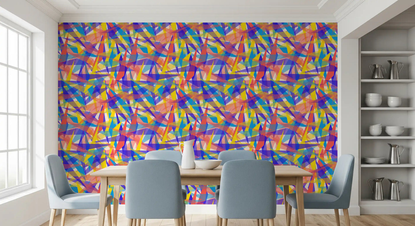 Abstract Prism Fragmentation Wallpaper⁠