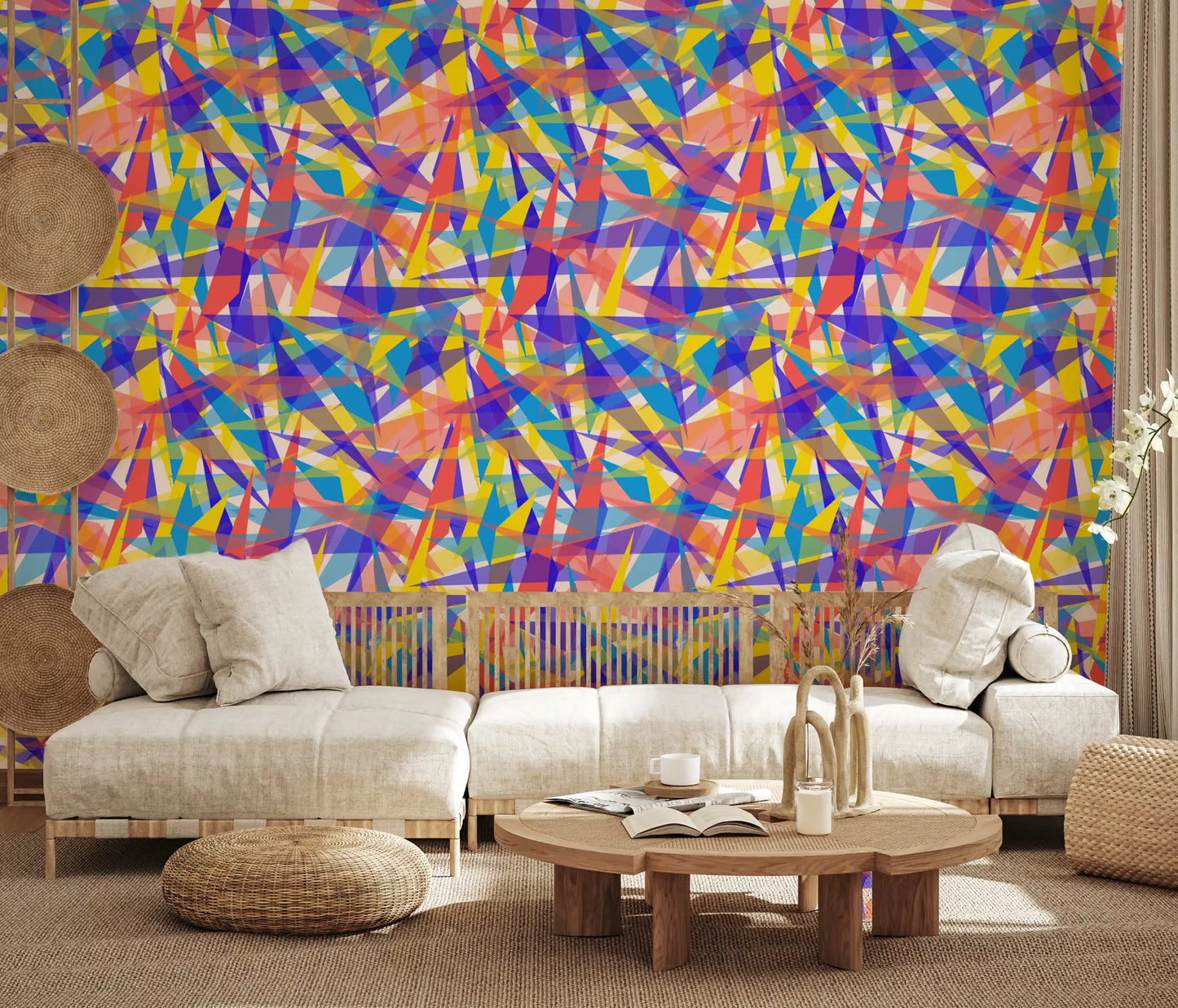 Abstract Prism Fragmentation Wallpaper⁠