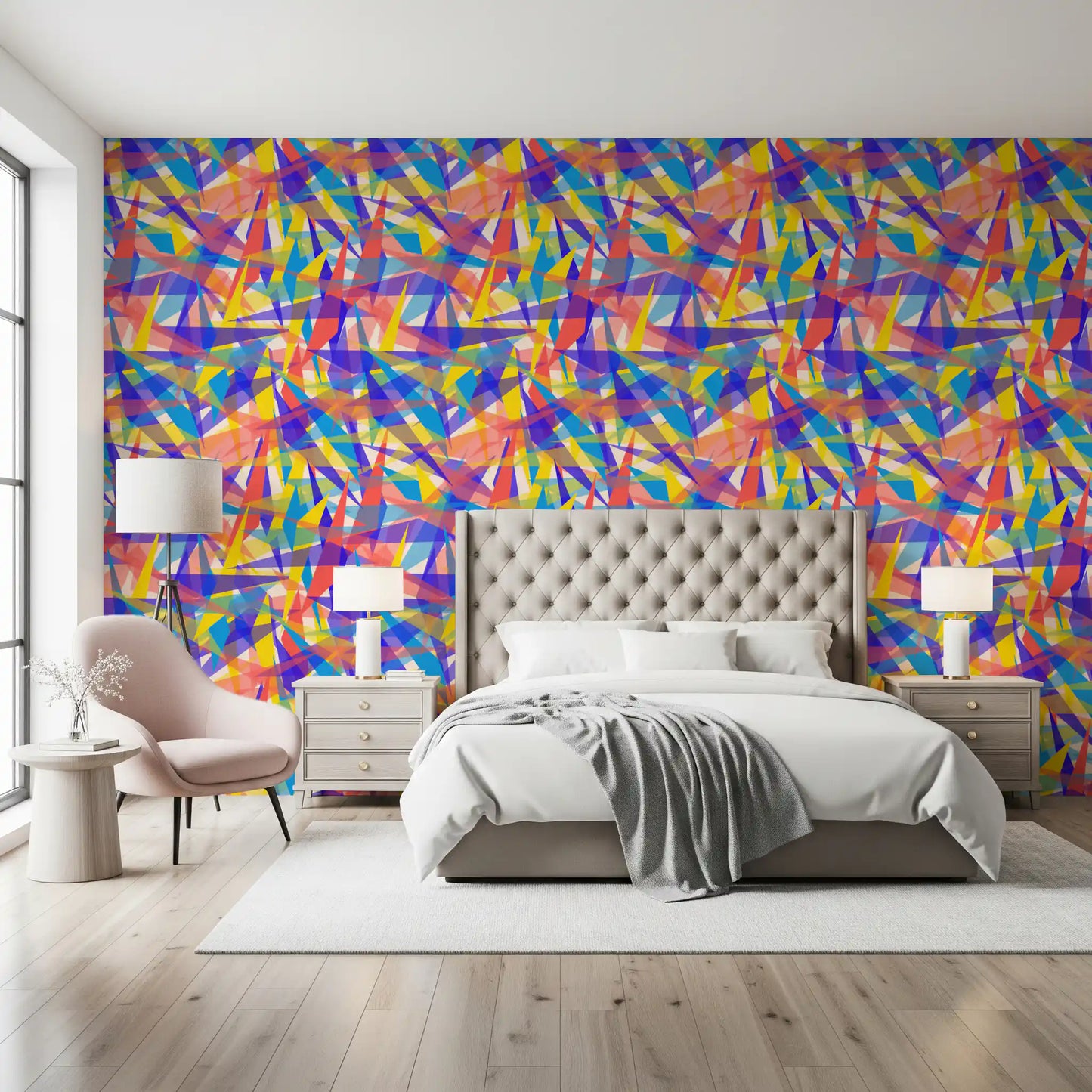 Abstract Prism Fragmentation Wallpaper⁠