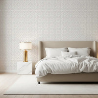 Minimalist Geometric Lattice Lines Wallpaper⁠