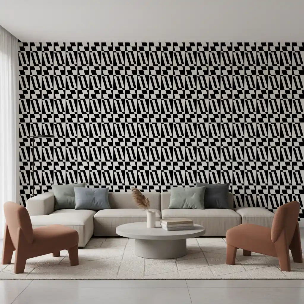 Minimalist Graphic Tiling Wallpaper⁠