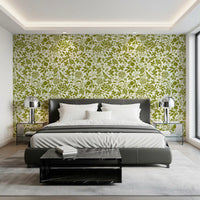 Sage Botanical Silhouette Wallpaper⁠