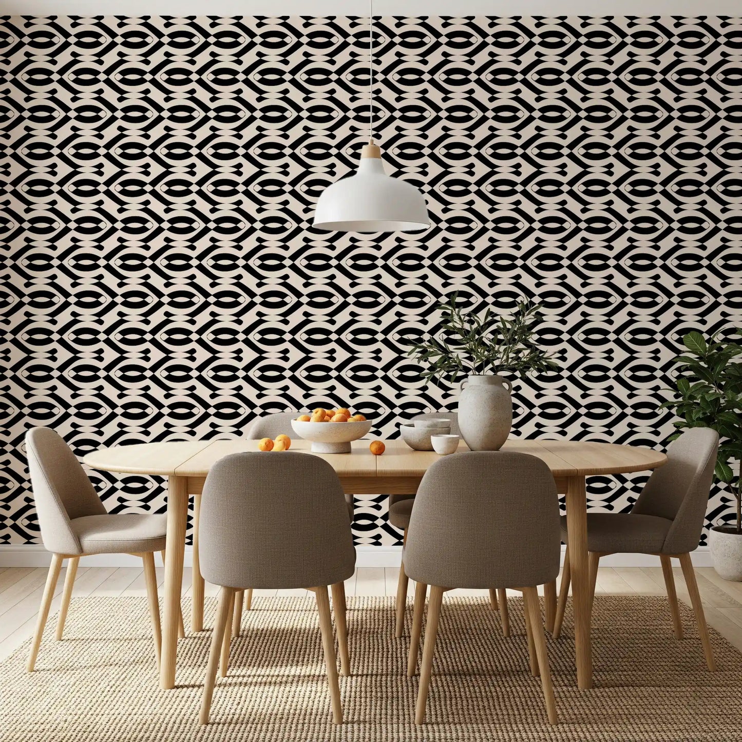 Minimalist Linear Harmony Wallpaper⁠
