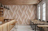 Rustic Fern Silhouette Botanical Wallpaper⁠