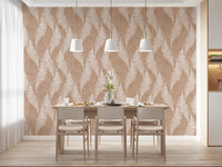 Rustic Fern Silhouette Botanical Wallpaper⁠