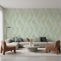 Ethereal Sage Fern Fronds Wallpaper⁠