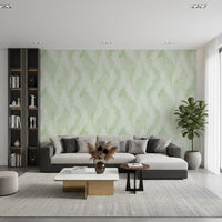 Ethereal Sage Fern Fronds Wallpaper⁠