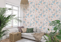 Soft Watercolor Petal Motif Wallpaper⁠