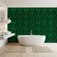 Forest Folk Tale Botanical Wallpaper⁠