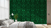 Forest Folk Tale Botanical Wallpaper⁠