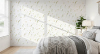 Pressed Meadow Wildflowers Wallpaper⁠