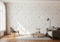 Botanical Pressed Grasses Wallpaper⁠