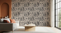 Abstract Zebra Stripe Texture Wallpaper⁠