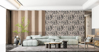 Abstract Zebra Stripe Texture Wallpaper⁠