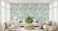 Vintage Countryside Floral Study Wallpaper⁠