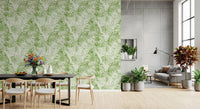 Verdant Botanical Tropics Wallpaper⁠