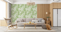 Verdant Botanical Tropics Wallpaper⁠