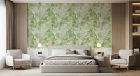 Verdant Botanical Tropics Wallpaper⁠