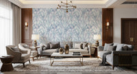 Ethereal Botanical Fern Frost Wallpaper⁠