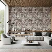 Ethereal Botanical Distressed Garden Wallpaper⁠