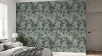 Industrial Sage Concrete Texture Wallpaper⁠