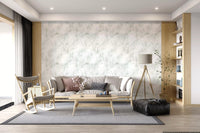 Sage Palm Botanical Sketch Wallpaper⁠