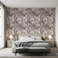 Vintage Botanical Floral Art Wallpaper⁠