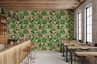 Vintage Botanical Foliage Wallpaper⁠