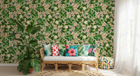 Vintage Botanical Foliage Wallpaper⁠