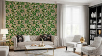 Vintage Botanical Foliage Wallpaper⁠