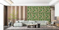 Vintage Botanical Foliage Wallpaper⁠