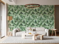 Rustic Tropical Pineapple Art Wallpaper⁠