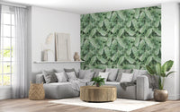 Rustic Tropical Pineapple Art Wallpaper⁠