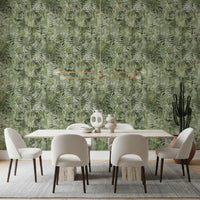 Forest Fern Botanical Print Wallpaper⁠